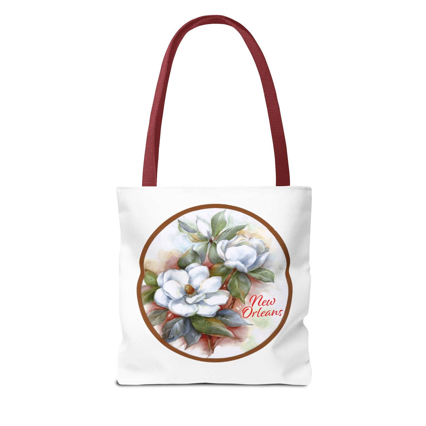 New Orleans Summer Magnolias Shopping Tote Bag