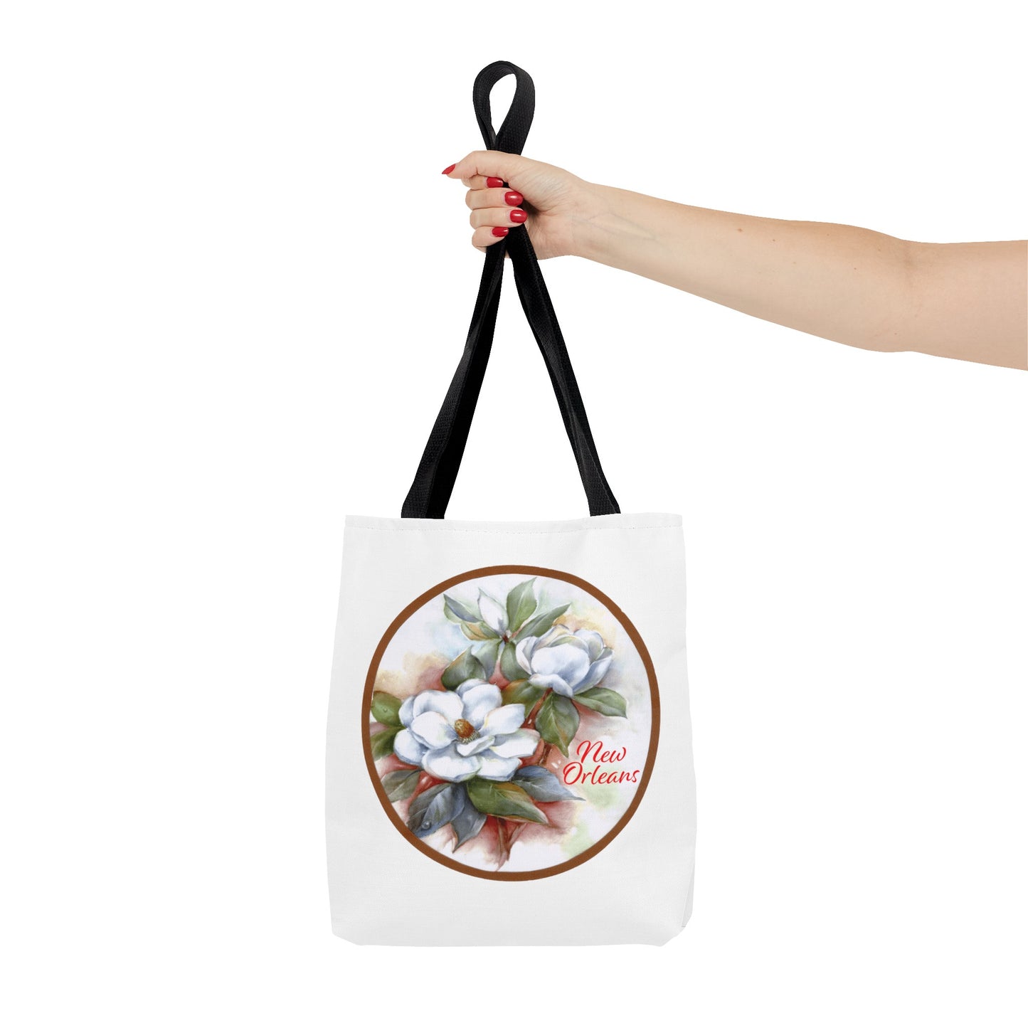 New Orleans Summer Magnolias Shopping Tote Bag