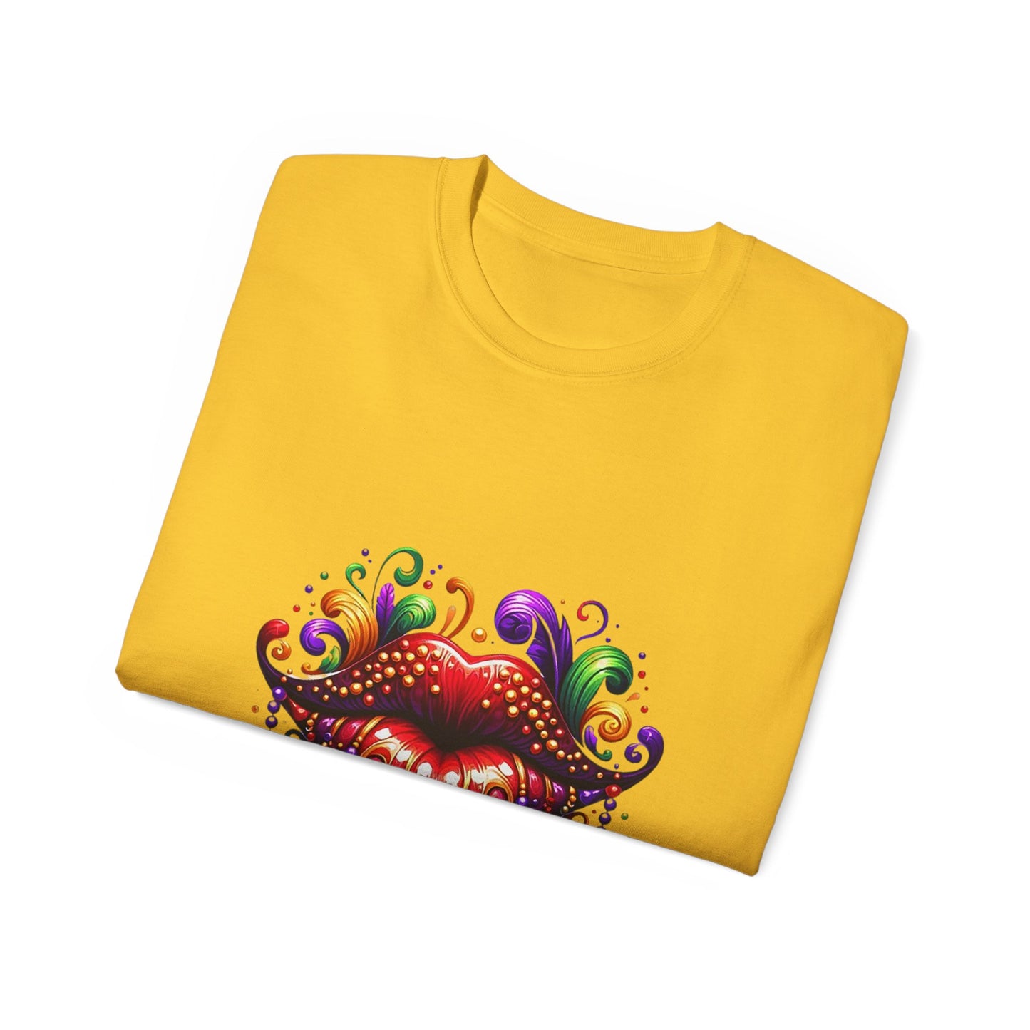 Mardi Gras Decadence T-Shirt: "Kiss Me" Collection