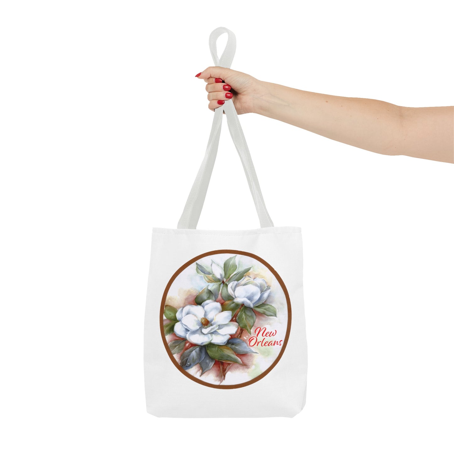 New Orleans Summer Magnolias Shopping Tote Bag