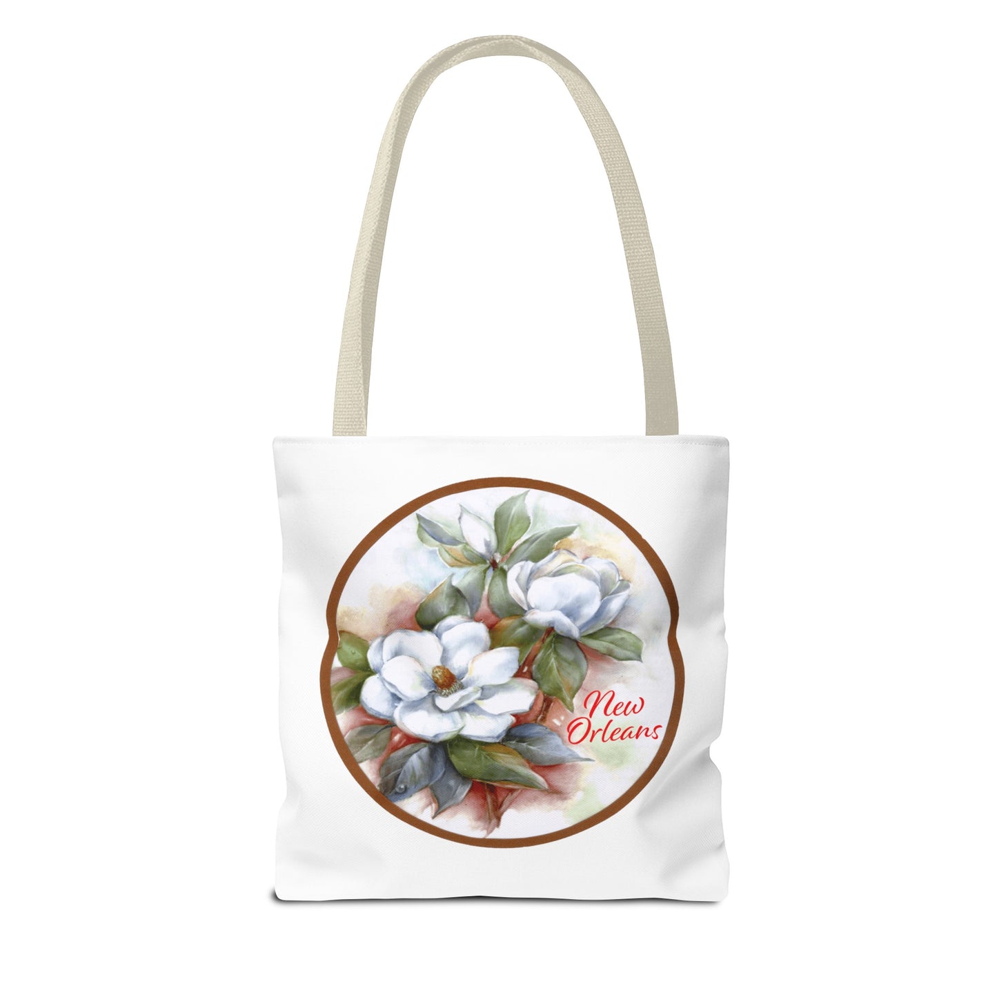 New Orleans Summer Magnolias Shopping Tote Bag