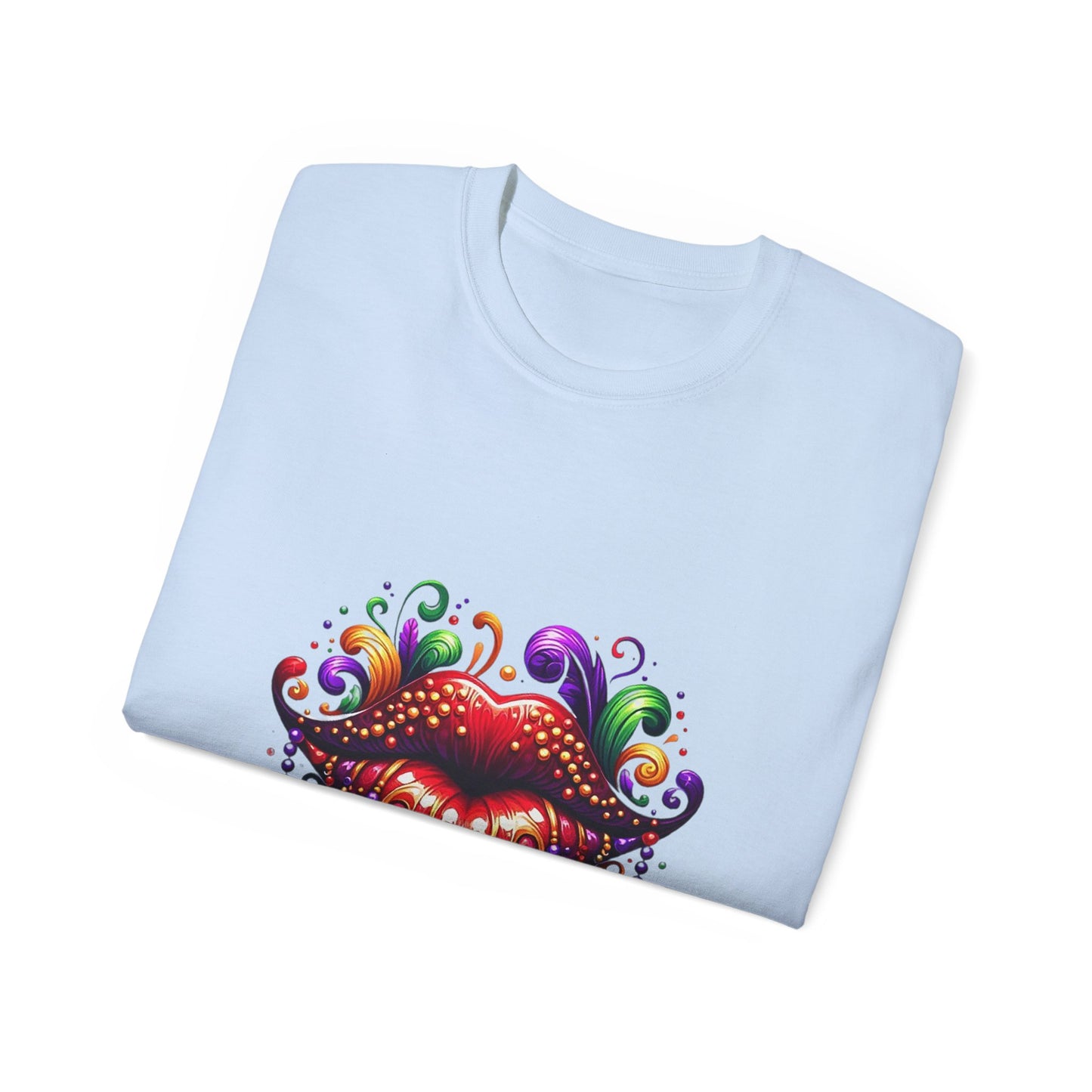 Mardi Gras Decadence T-Shirt: "Kiss Me" Collection