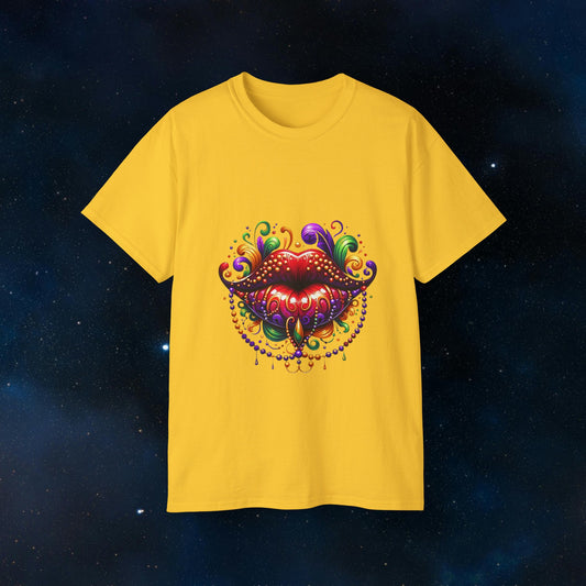 Mardi Gras Decadence T-Shirt: "Kiss Me" Collection