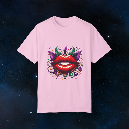 Mardi Gras King Cake T-Shirt: "Kiss Me" Collection