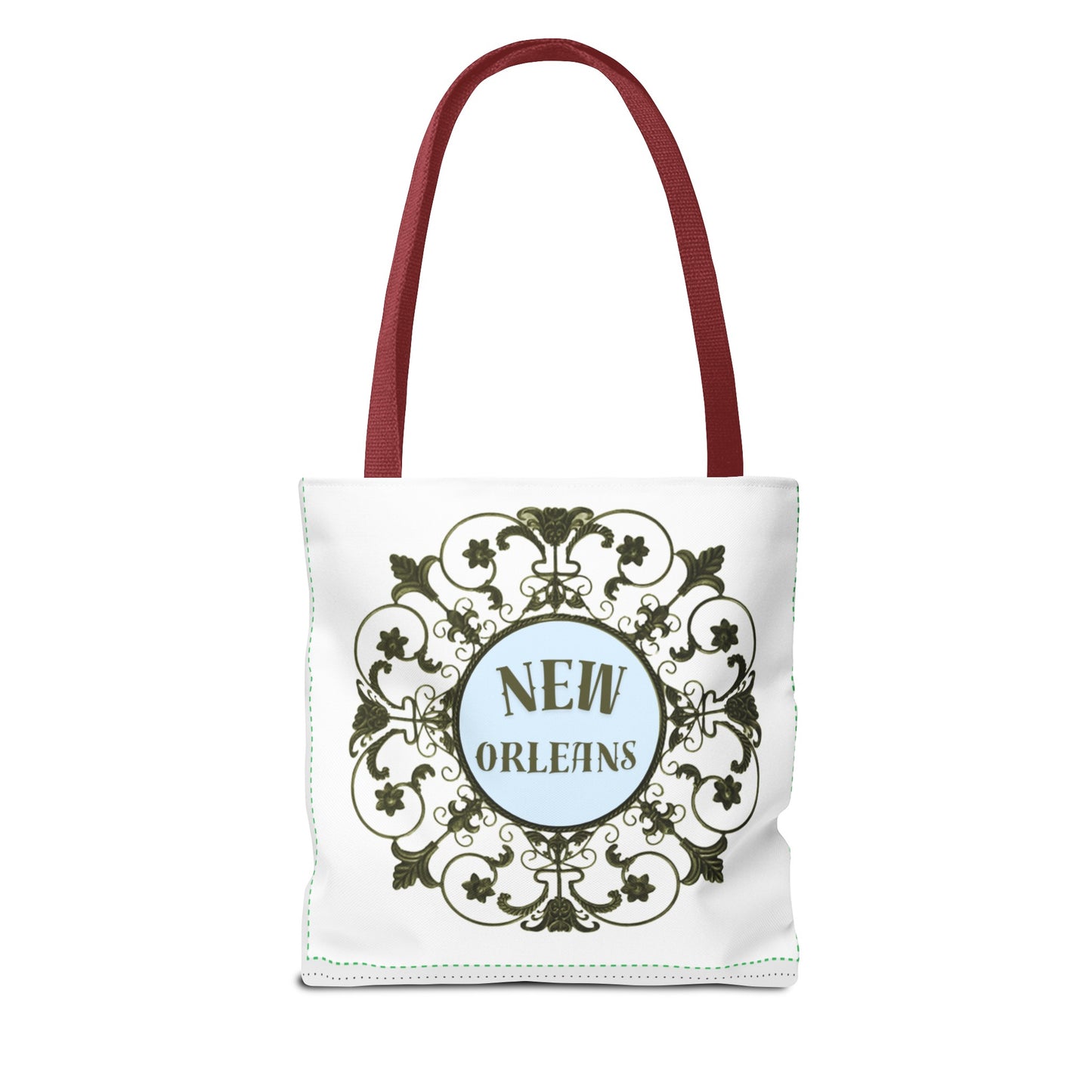 New Orleans Fleur de Lis Shopping Tote Bag