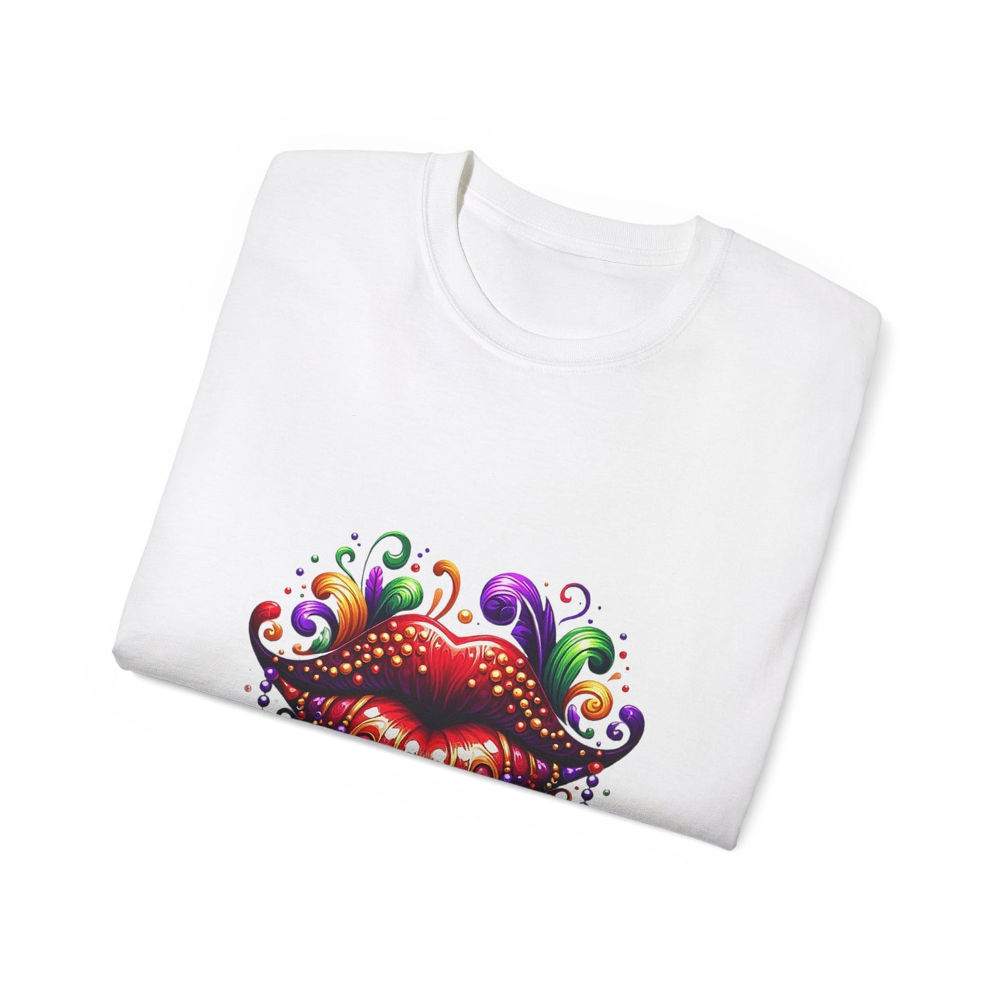 Mardi Gras Decadence T-Shirt: "Kiss Me" Collection