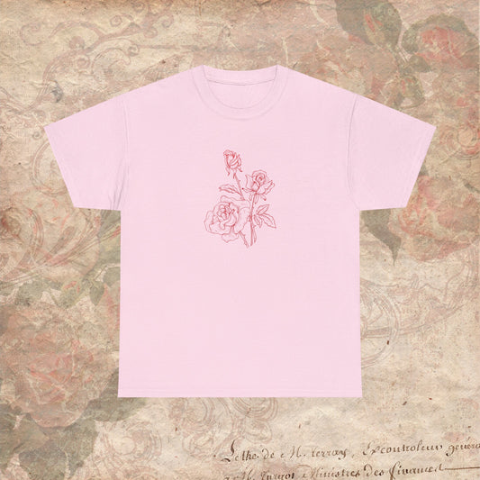 Vintage Roses Unisex Heavy Cotton T-Shirt