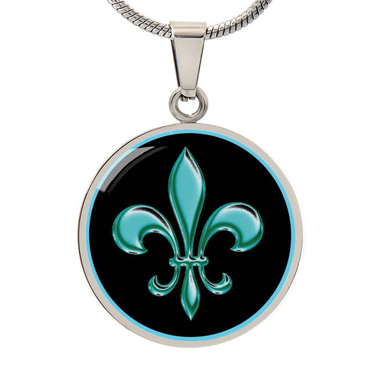 New Orleans "Thrive with Water" Fleur de Lis